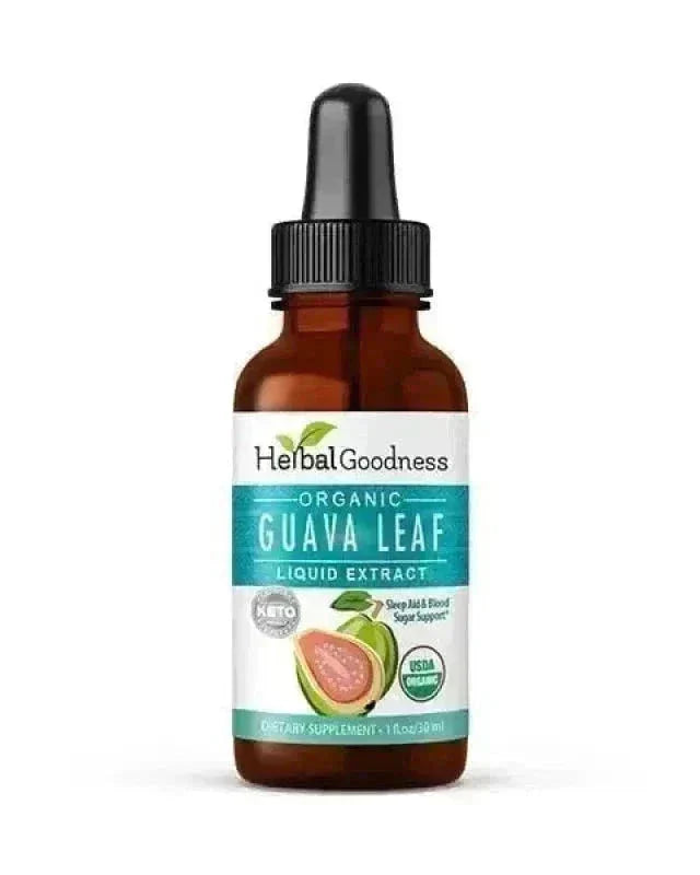 Guava Leaf - Organic 1oz 15X Liquid Extract - Immunity & Herbal Health Liquid Extract Herbal Goodness 1oz 