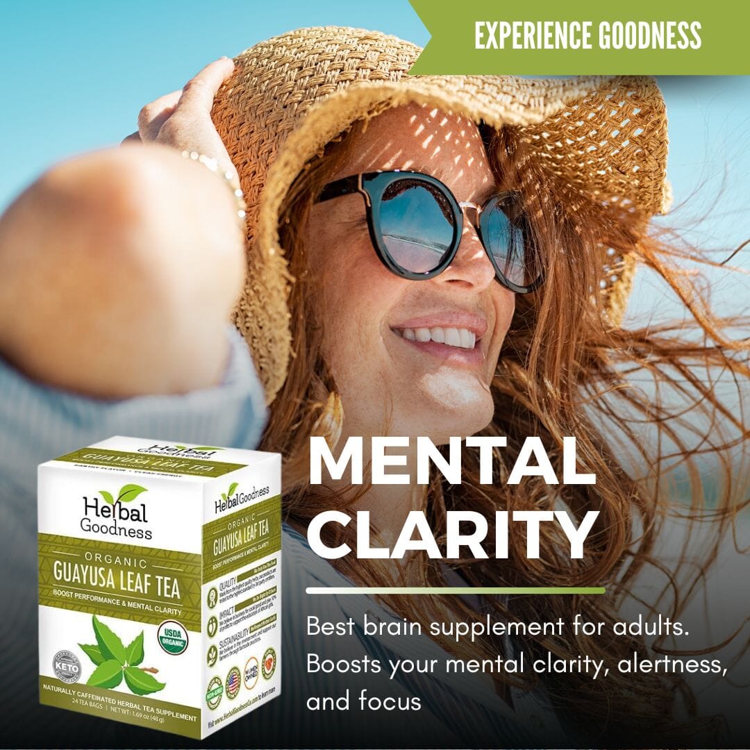 Guayusa Leaf Extract - Organic - Tea 24/2g - Herbal Goodness Tea & Infusions Herbal Goodness 