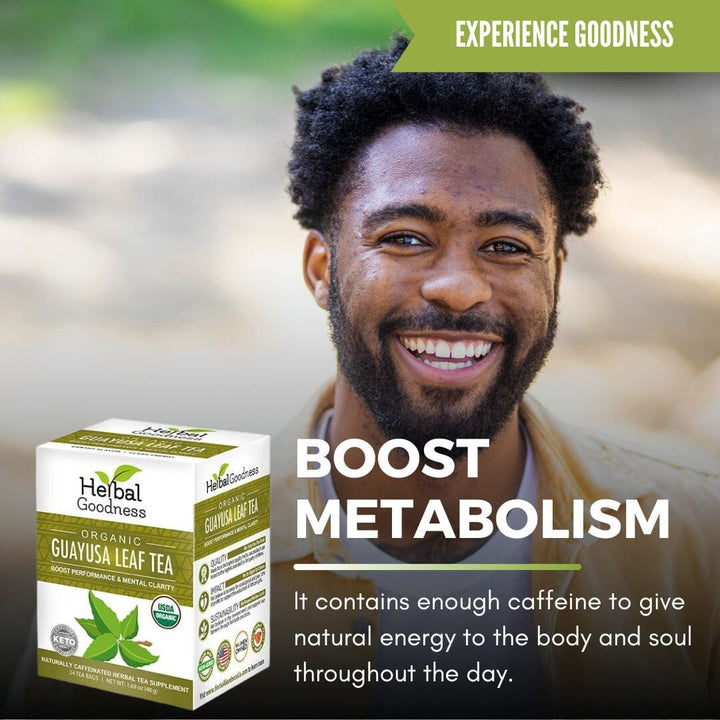 Guayusa Leaf Extract - Organic - Tea 24/2g - Herbal Goodness Tea & Infusions Herbal Goodness 