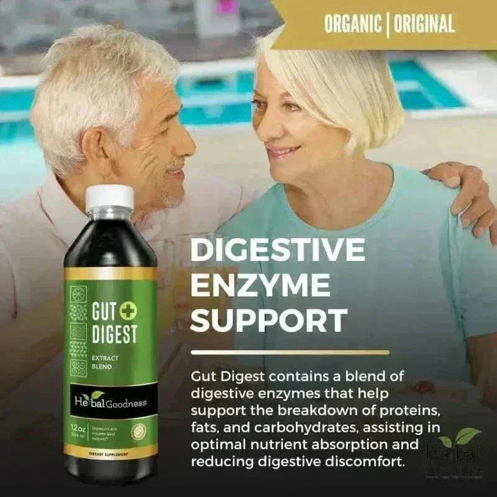 Gut Digest Plus - Organic - Liquid Liquid Extract Herbal Goodness 