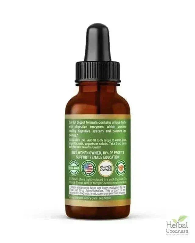 Gut Digest Plus - Organic - Liquid - Herbal Goodness Liquid Extract Herbal Goodness 