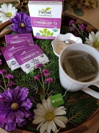 Gymnema Leaf Tea - Organic 24/2g Tea bags - Metabolism & Blood Sugar Tea & Infusions Herbal Goodness 