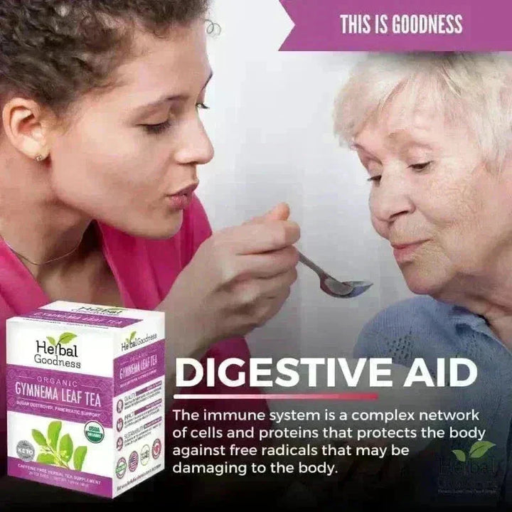 Gymnema Leaf Extract - Organic - Tea 24/2g Tea & Infusions Herbal Goodness 