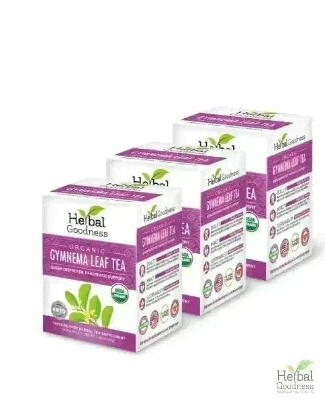 Gymnema Leaf Extract - Organic - Tea 24/2g Tea & Infusions Herbal Goodness 