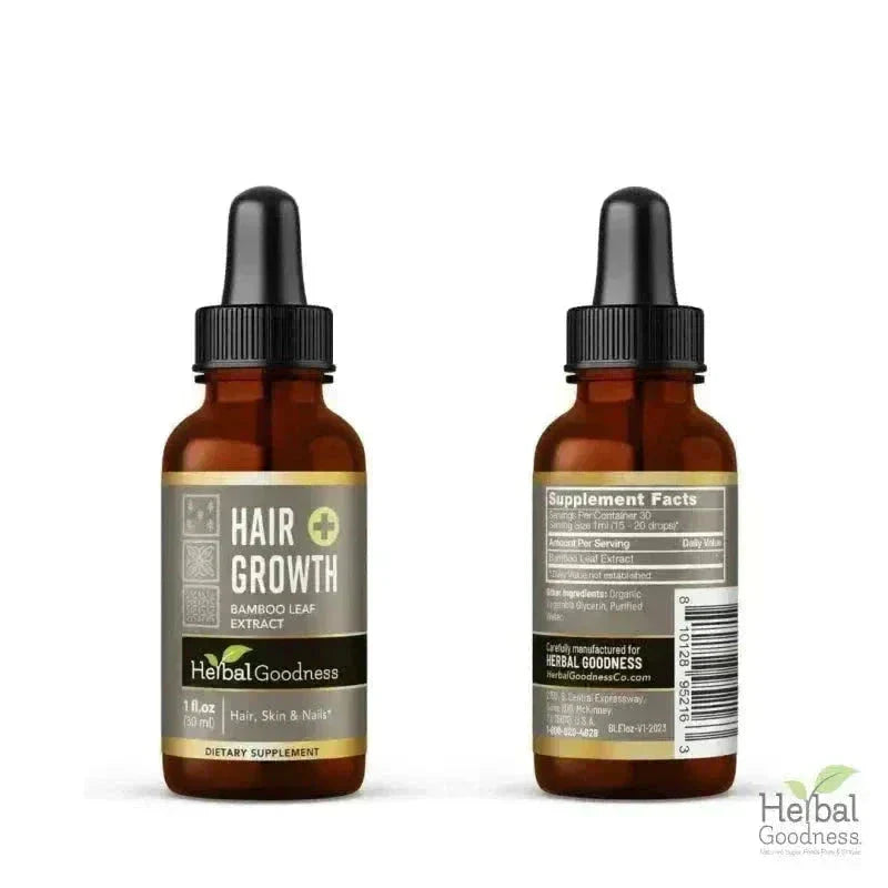 Hair Growth Plus - Organic - Liquid Tincture - Herbal Goodness Liquid Extract Herbal Goodness 