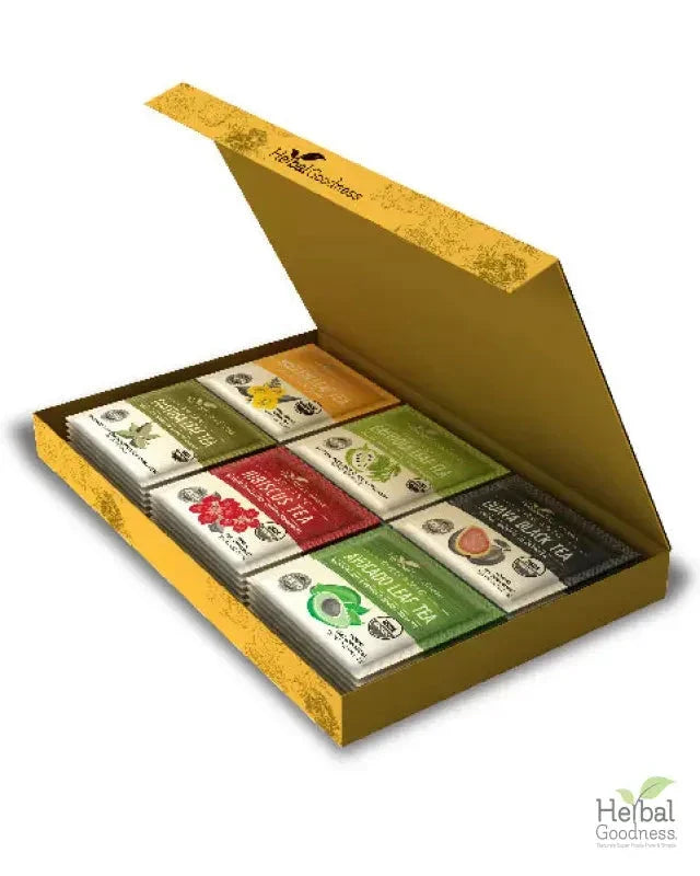 Herbal Tea Gift Set – Wellness Tea Gift Variety Collection - 24 Teabags Tea & Infusions Herbal Goodness 