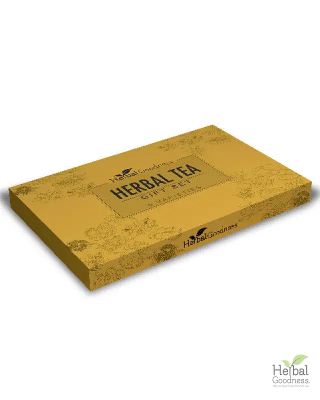 Herbal Tea Gift Set – Wellness Tea Gift Variety Collection - Organic 24 Teabags - Herbal Goodness