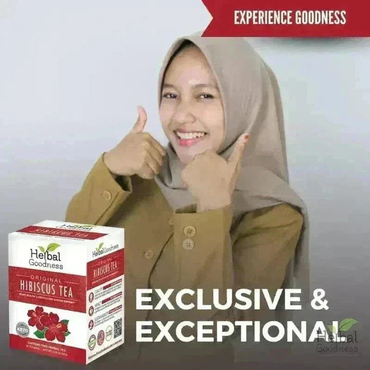 Hibiscus Tea - Organic 24/2g Tea bags - Heart Health Tea & Infusions Herbal Goodness 