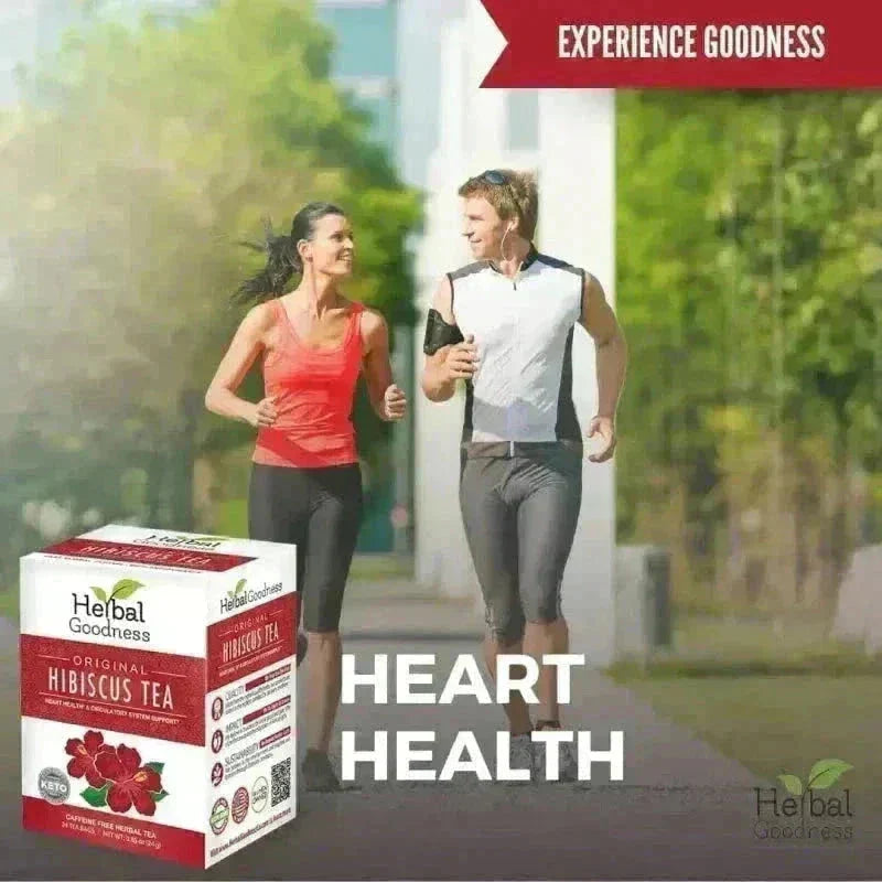 Hibiscus Tea - Organic 24/2g Tea bags - Heart Health Tea & Infusions Herbal Goodness 