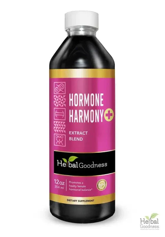 Hormone Harmony - 15X Liquid Extract - Female Menopausal Aid Liquid Extract Herbal Goodness 12 oz 