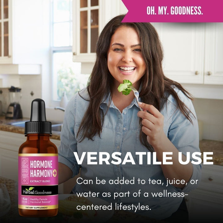 Hormone Harmony - 15X Liquid Extract - Female Menopausal Aid Liquid Extract Herbal Goodness 