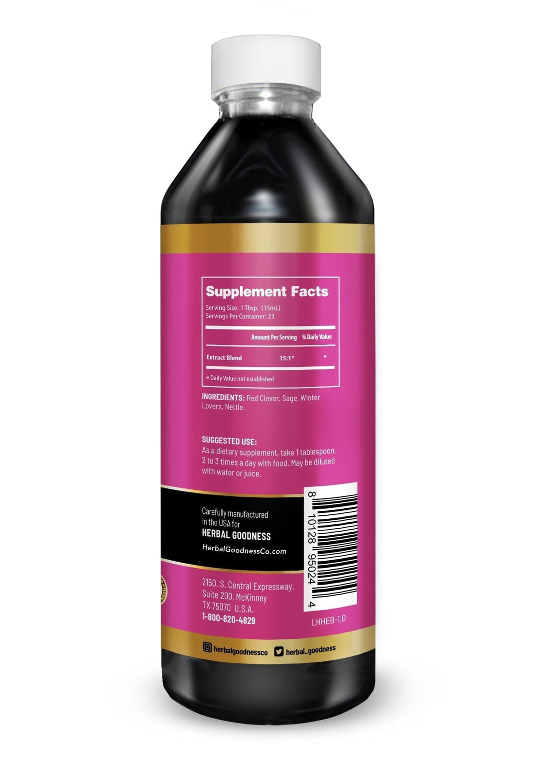 Hormone Harmony - 15X Liquid Extract - Female Menopausal Aid Liquid Extract Herbal Goodness 