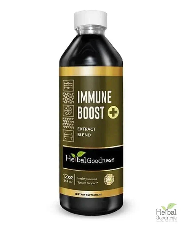 Immune Boost - 15X Liquid Extract - Immunity & Gut Liquid Extract Herbal Goodness 12 oz 