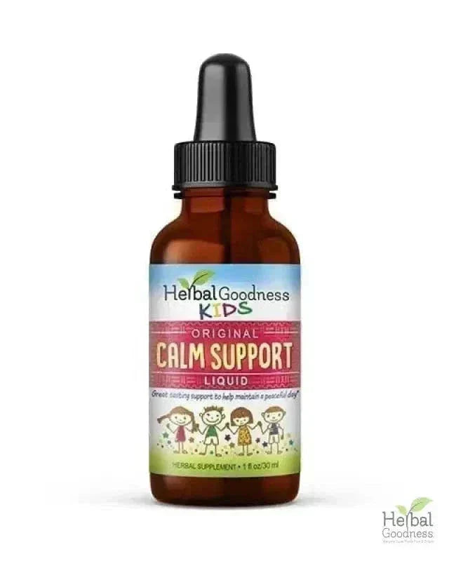 Kids Plant-Based Liquid Extracts - 1oz - Herbal Goodness Liquid Extract Herbal Goodness Kids Calm Support -1oz 