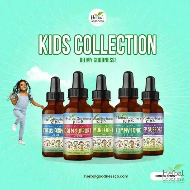Kids Plant-Based Liquid Extracts - 1oz - Herbal Goodness Liquid Extract Herbal Goodness 