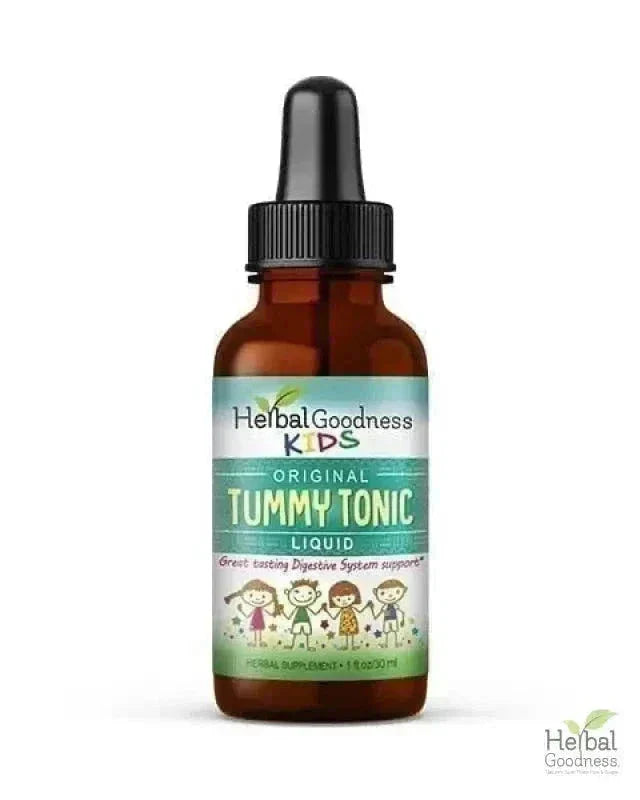 Kids Plant-Based Liquid Extracts - 1oz - Herbal Goodness Liquid Extract Herbal Goodness Kids Tummy Tonic -1oz 
