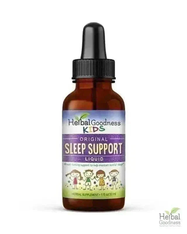 Kids Plant-Based Liquid Extracts - 1oz Liquid Extract Herbal Goodness Kids Sleep Support -1oz 
