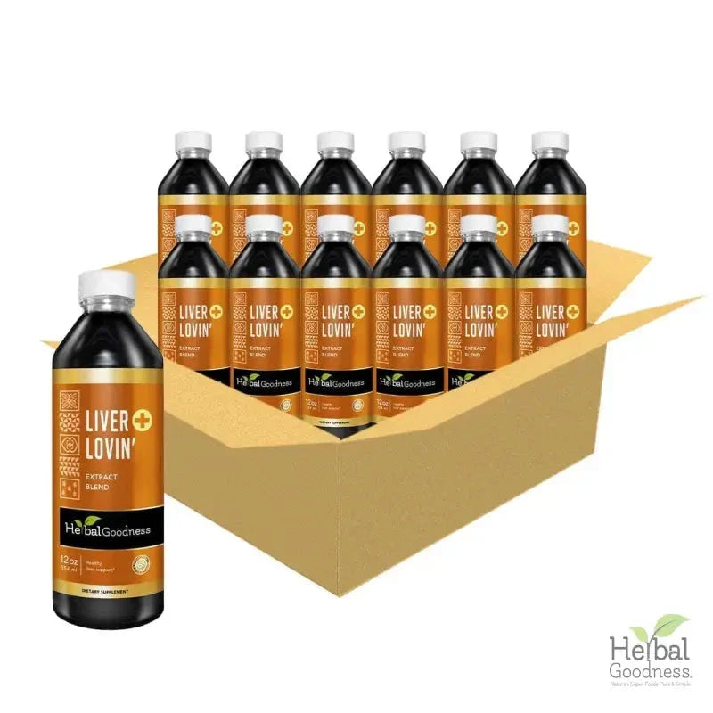 Liver Lovin’ 15X Liquid Extract – Herbal Liver Detox & Cleanse Support Liquid Extract Herbal Goodness 