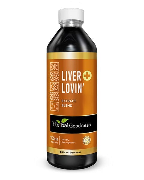 Liver Lovin' - 1oz 15X Liquid Extract - Liver Detox Liquid Extract Herbal Goodness 12 oz 
