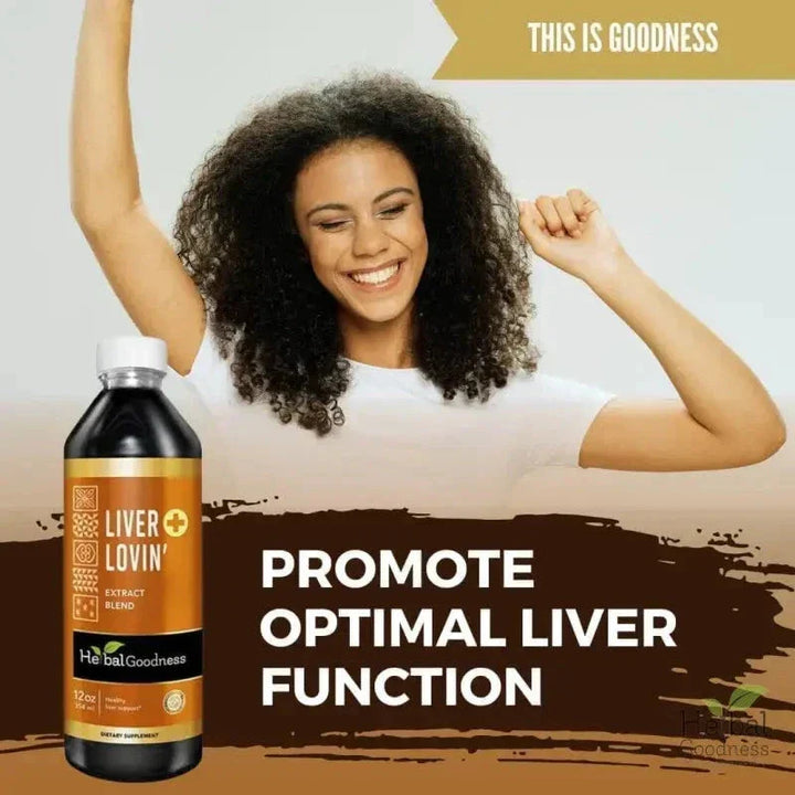 Liver Lovin' Liquid Extract - Healthy Liver Cleanse and Support - Herbal Goodness Liquid Extract Herbal Goodness 