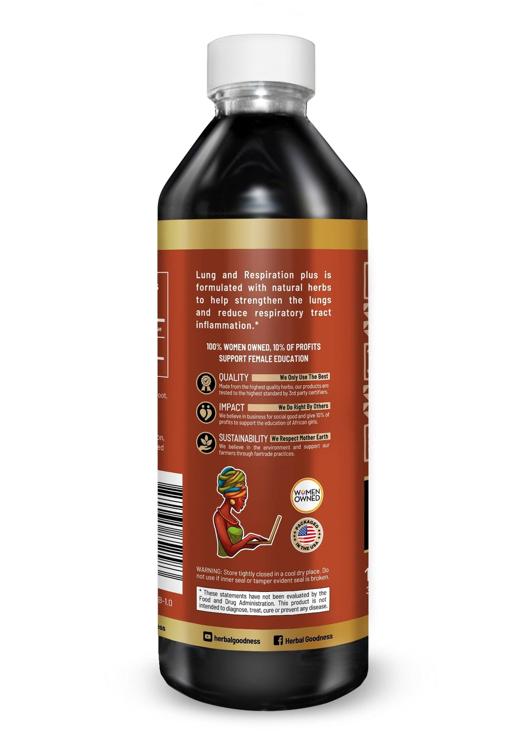 Lungs and Respiration Liquid Extract Liquid Extract Herbal Goodness 