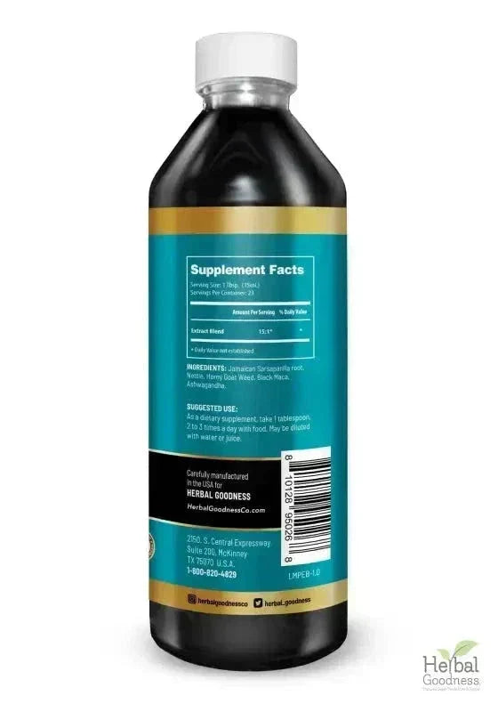 Herbal Goodness Vitality Herbal Blend, Male formula bottle