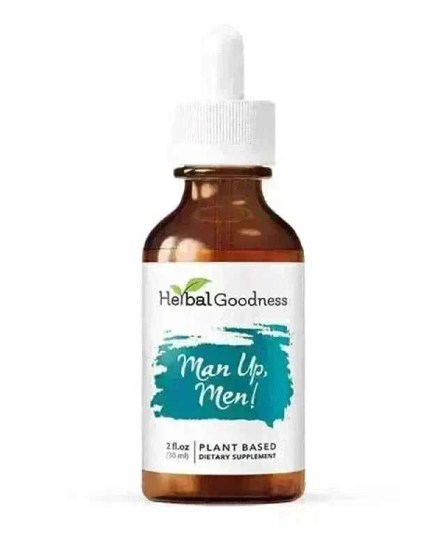 Man Up Men - 2fl.oz - Male Hormones & Vitality Liquid Extract Herbal Goodness 