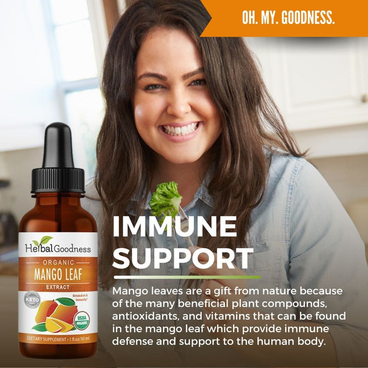 Mango Leaf Extract – Liquid Herbal Formula | Plant-Based Botanical Blend Liquid Extract Herbal Goodness 