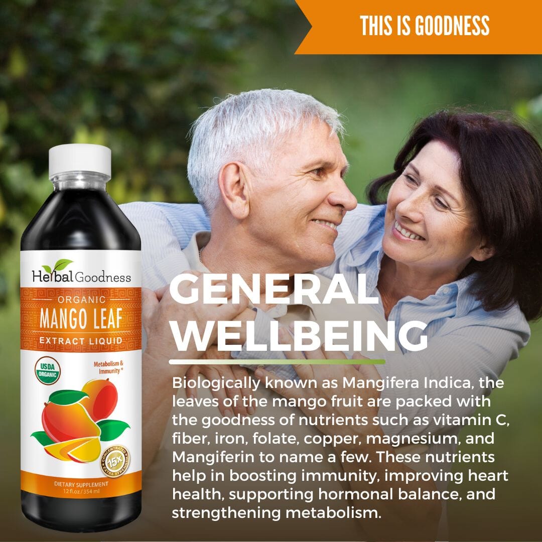 Mango Leaf Extract – Liquid Herbal Formula | Plant-Based Botanical Blend Liquid Extract Herbal Goodness 