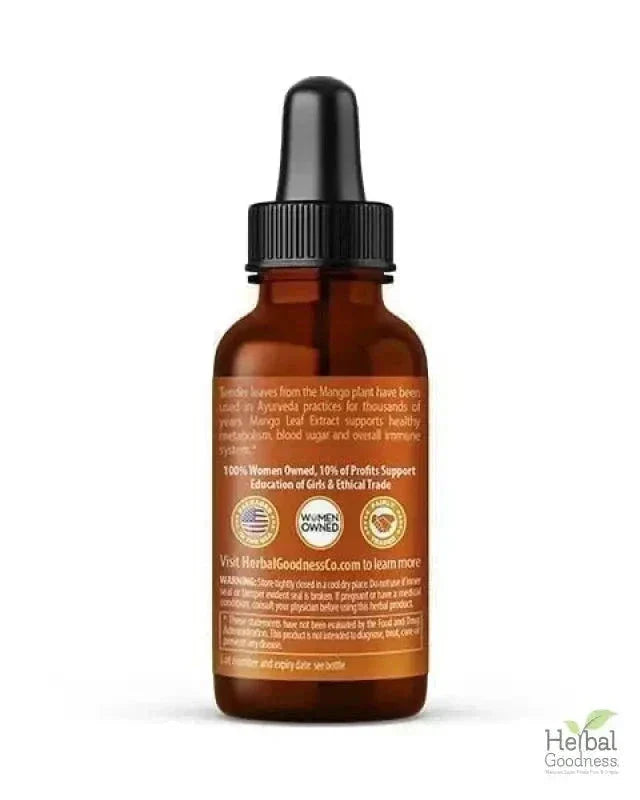 Mango Leaf Extract – Liquid Herbal Formula | Plant-Based Botanical Blend Liquid Extract Herbal Goodness 
