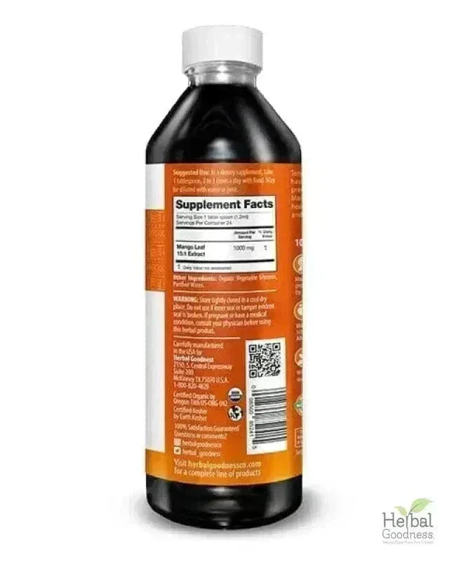 Mango Leaf Extract – Liquid Herbal Formula | Plant-Based Botanical Blend Liquid Extract Herbal Goodness 