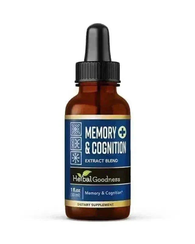 Memory and Cognition Liquid Extract Liquid Extract Herbal Goodness 1 oz 