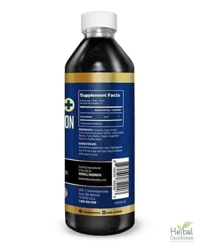 Memory and Cognition Liquid Extract - Herbal Goodness Liquid Extract Herbal Goodness 