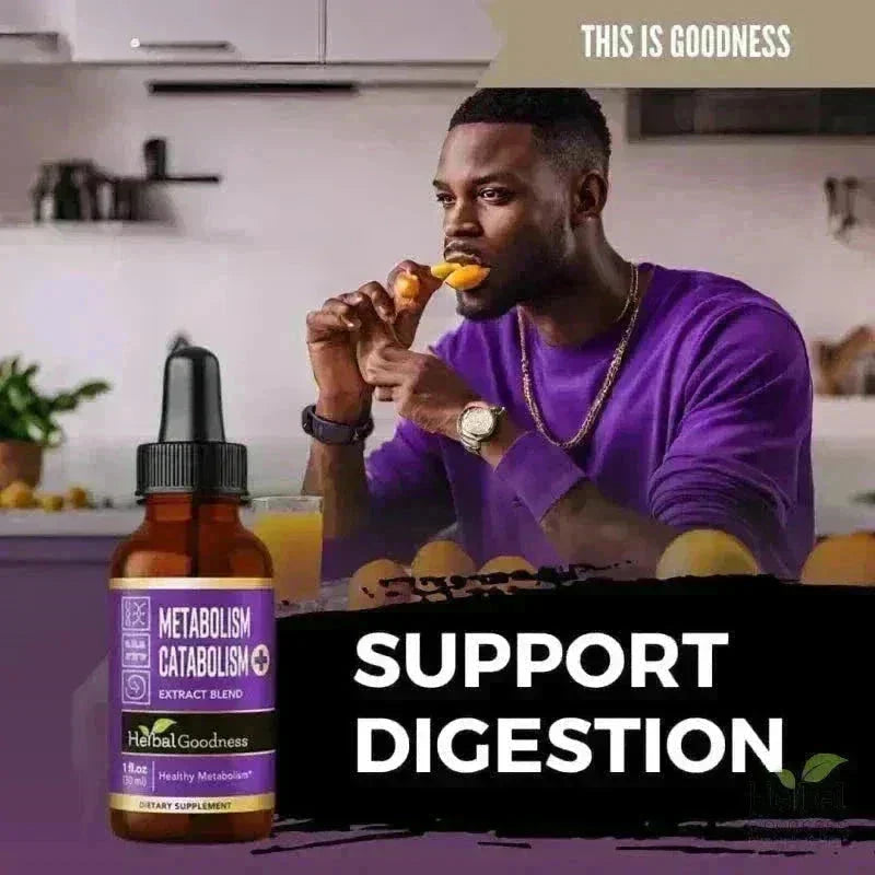 Metabolism and Catabolism - 1oz 15X Liquid Extract - Blood Sugar Liquid Extract Herbal Goodness 