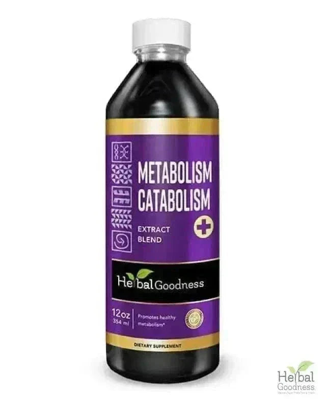 Metabolism and Catabolism Liquid Extract - Herbal Goodness Liquid Extract Herbal Goodness 12 oz 