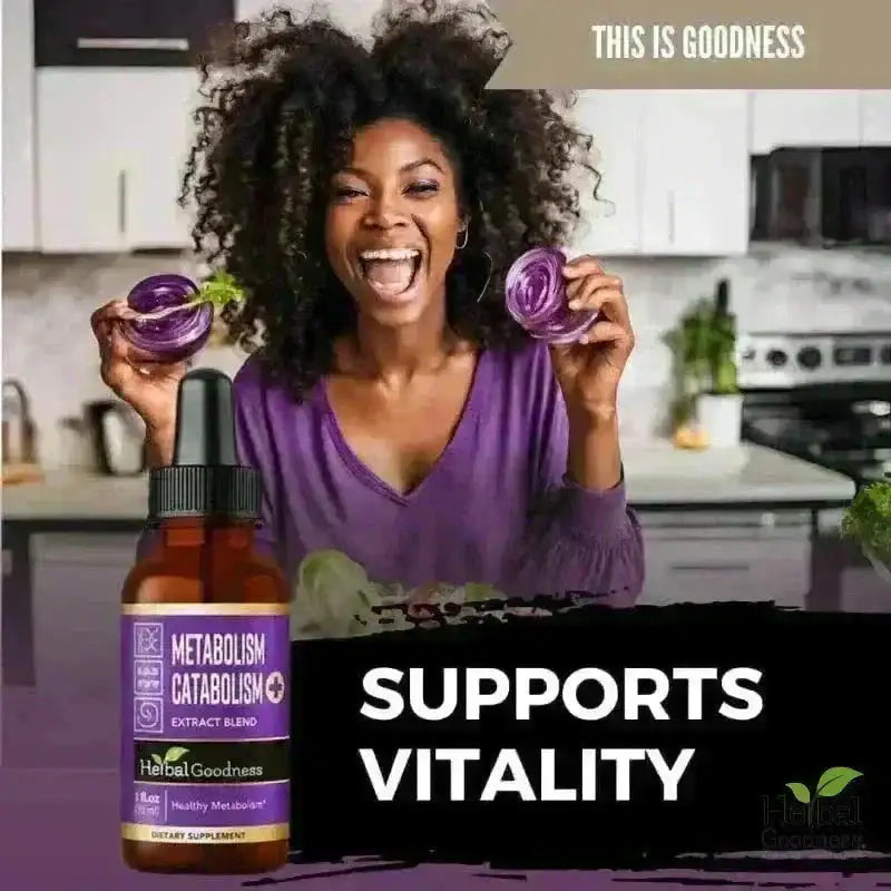 Metabolism and Catabolism - 1oz 15X Liquid Extract - Blood Sugar Liquid Extract Herbal Goodness 