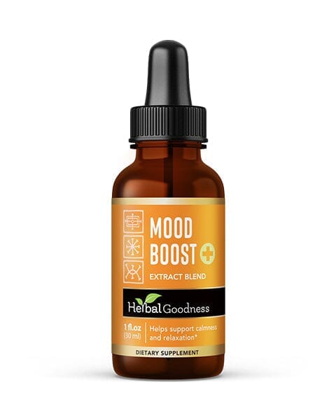 Mood Boost - 1oz 15X Liquid Extract - Female Mood Aid Liquid Extract Herbal Goodness 1 oz 