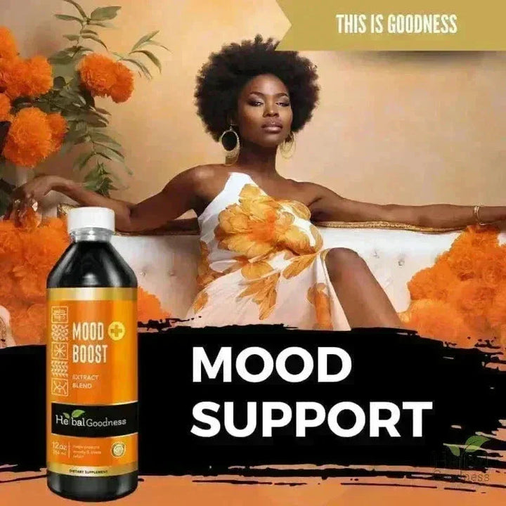 Mood Boost Extract Blend Liquid - Natural, Non-GMO Liquid Extract Herbal Goodness 