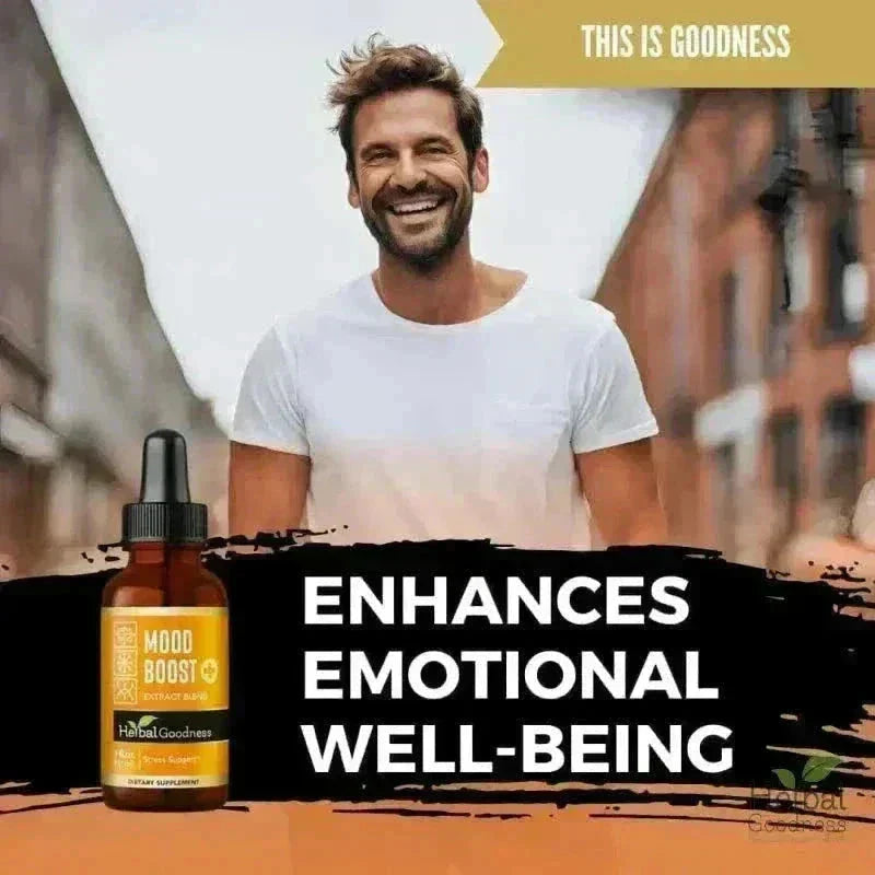 Mood Boost Extract Blend Liquid - Natural, Non-GMO Liquid Extract Herbal Goodness 