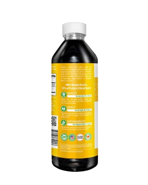 Mullein Leaf - Organic 15X Liquid Extract - Respiratory & Lung Health Liquid Extract Herbal Goodness 