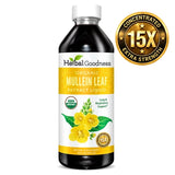 Mullein Leaf Organic 15X Liquid Extract | Respiratory & Lung Wellness