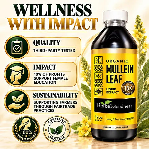 HG Mullein Liquid impact backed