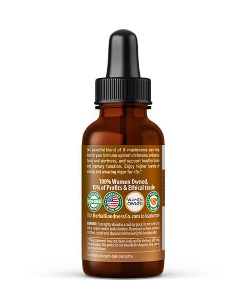 Mushroom Blend Extract - Immunity Liquid Extract Herbal Goodness 