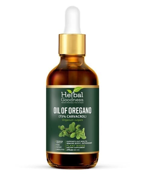 Oil of Oregano (75% Carvacrol) - 2oz Liquid - Immunity Liquid Extract Herbal Goodness 