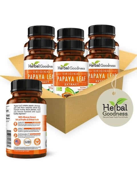 Papaya Leaf Extract Capsule - Platelet & ITP support - Herbal Goodness Buy Capsules