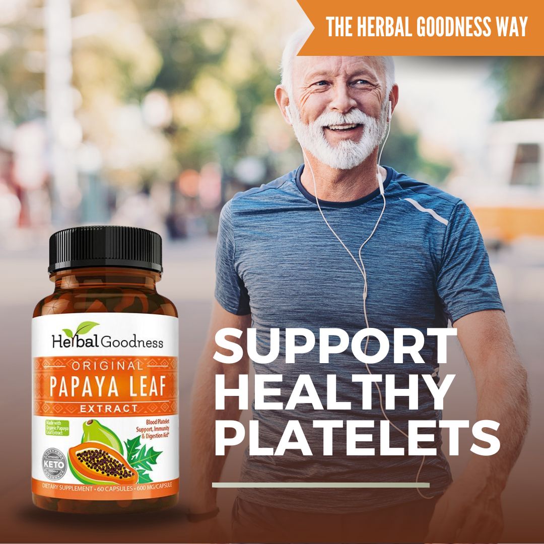 Papaya Leaf Extract Capsule - Platelet & ITP support Digestive Enzyme Buy Capsules