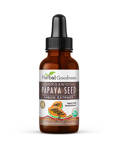 Papaya Seed Extract Liquid - Organic 1oz - Detox Kidney & Digestion - Herbal Goodness Buy Liquid Extract