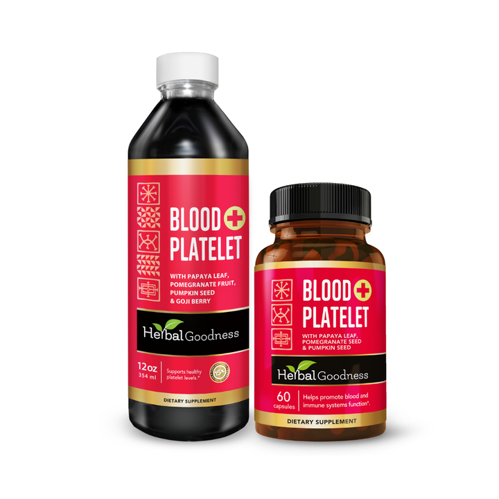 Platelet Strength & Vitality Duo – Liquid & Capsules