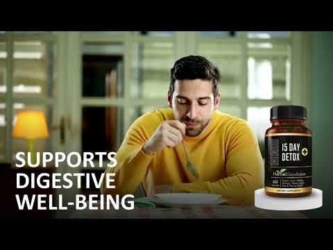 15 Day Detox - Capsules 60/600mg  - Herbal Goodness
