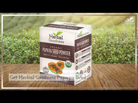 Papaya Seed Powder - Organic 4oz - Herbal Goodness